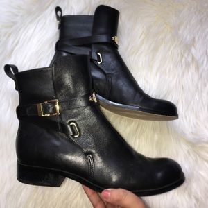 Black Michael Kors Ankle Booties